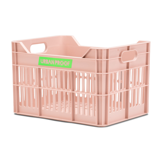 Urban Proof Junior Fietskrat 15 liter Gerecycled Kunststof Pastel Pink afbeelding