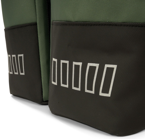 Urban Proof Rolltop Gerecyclede Dubbele Fietstas 38 Liter Groen