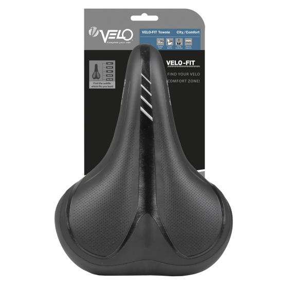 selle Velo -Fit Townie XXL noir 267 x 238 mm