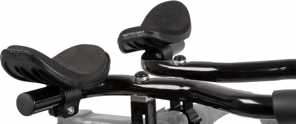 fixation du guidon 22,2/25,4 mm aluminium noir