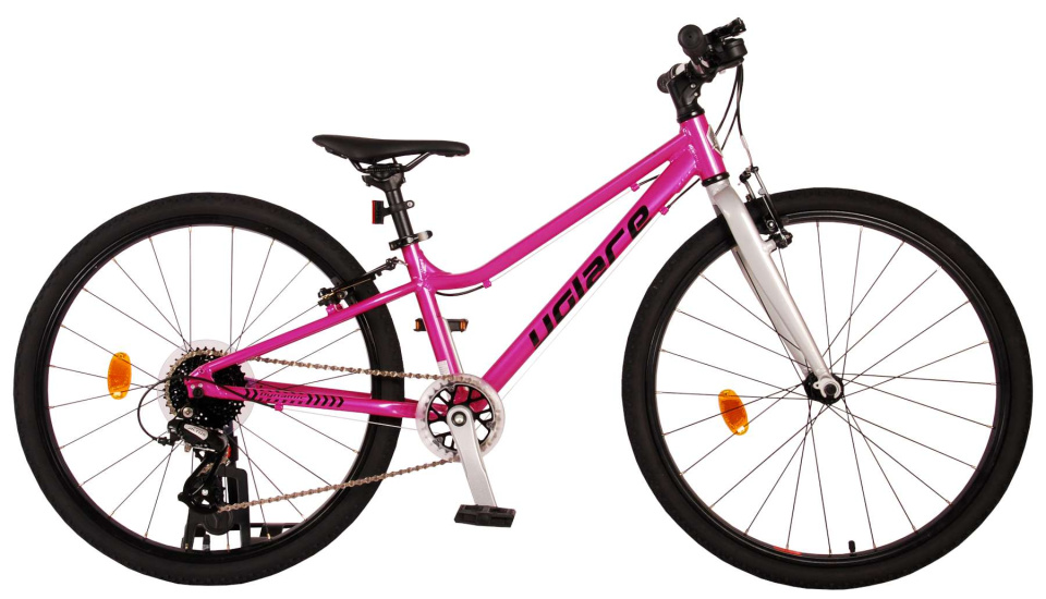dynamic 24 inch 29 cm meisjes 8v v-brakes roze dynamic 24 inch 29 cm meisjes 8v v-brakes roze