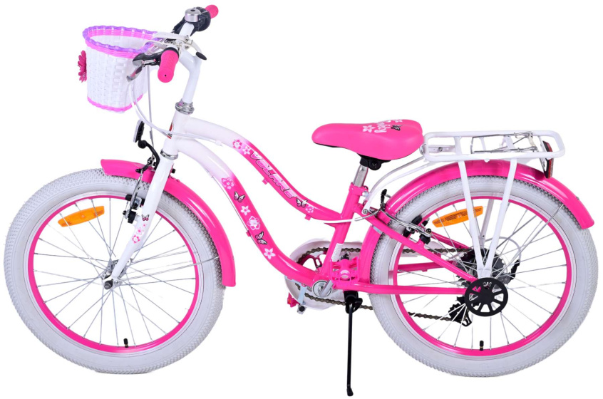 Volare Lovely 20 Inch 27,5 cm Meisjes 7V V-Brakes Roze/Wit