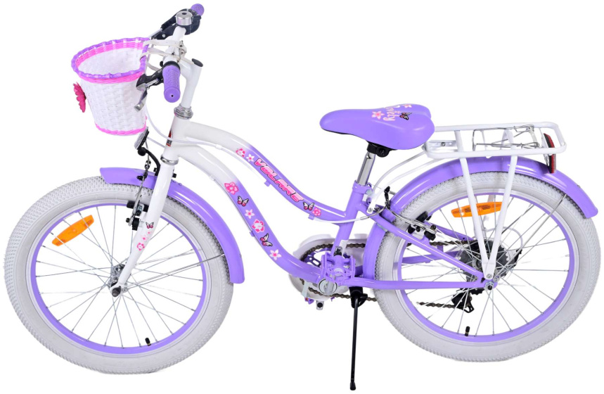 Volare Lovely 20 Inch 27,5 cm Meisjes 7V V-Brakes Paars/Wit