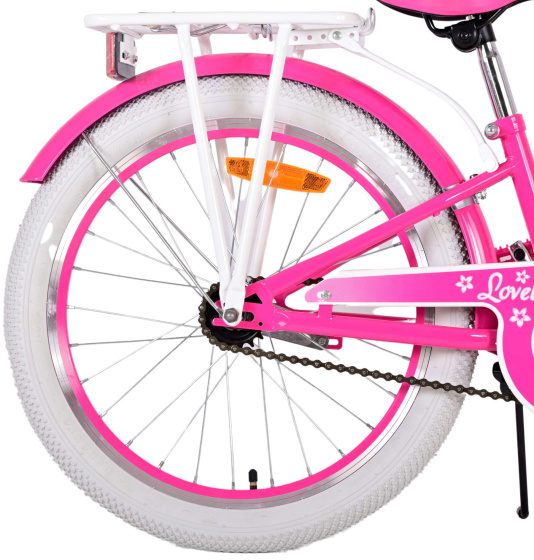 Volare Lovely 20 Inch 27,5 cm Girls Coaster Brake Pink/White