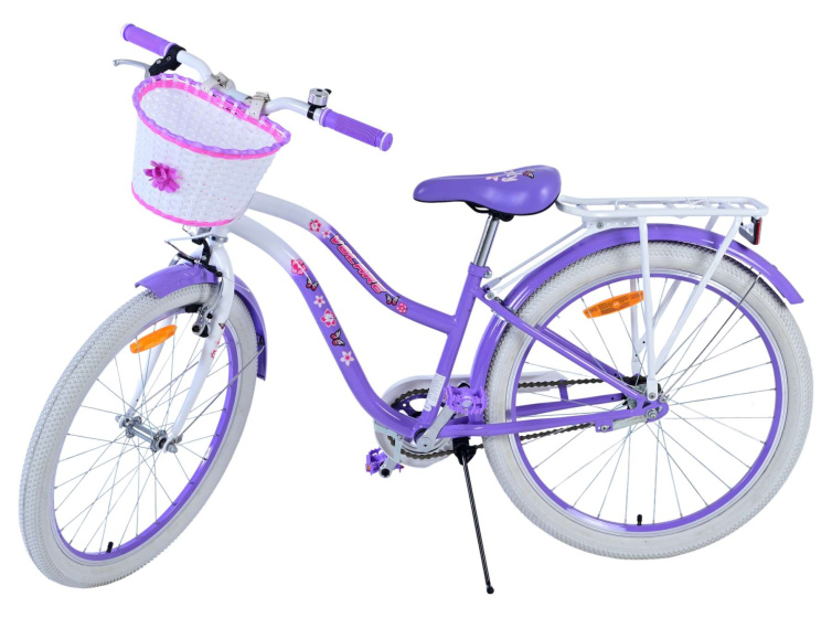 Volare Lovely 24 Inch 33.5 cm Girls Coaster Brake Purple/White