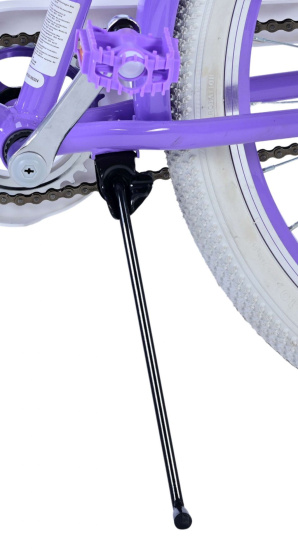 Volare Lovely 24 Inch 33.5 cm Girls Coaster Brake Purple/White