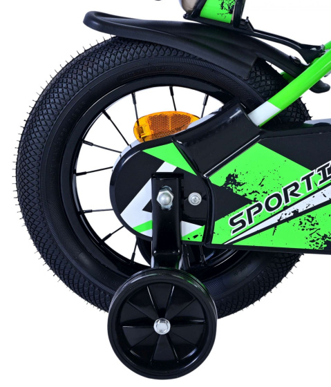Volare Sportivo 12 Inch 21,5 cm Boys Coaster Brake Green/Black