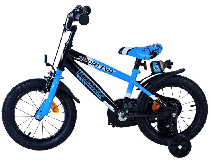 Volare Sportivo 14 Inch Boys Coaster Brake Blue/Black