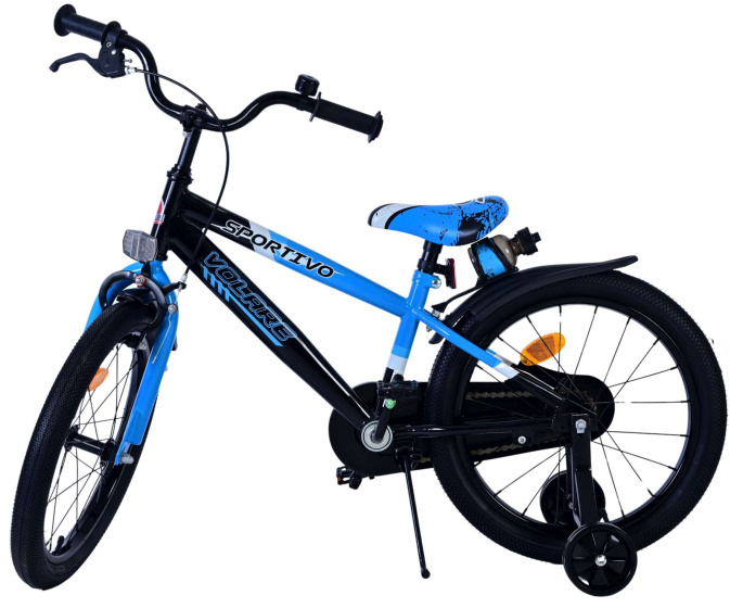Volare Sportivo 18 Inch Jongens Terugtraprem Blauw/Zwart