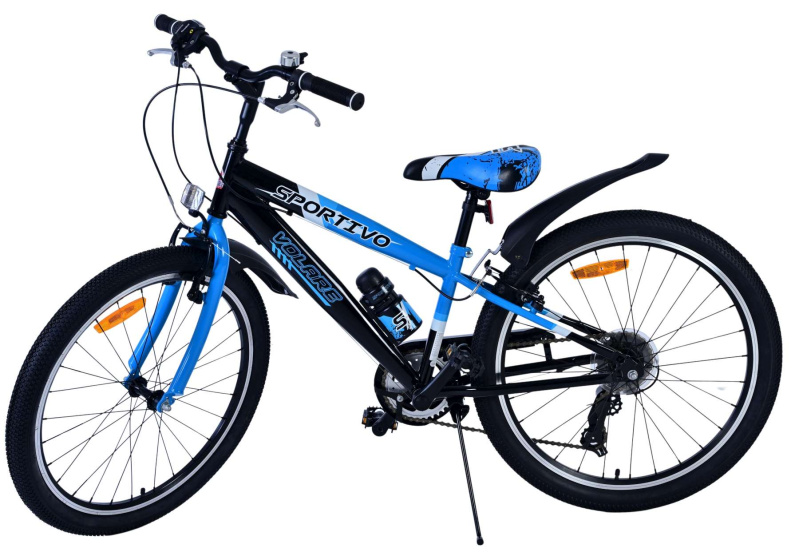 Volare Sportivo 24 Inch Boys 7SP Rim Brakes Blue/Black