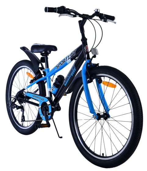 Volare Sportivo 24 Inch Boys 7SP Rim Brakes Blue/Black