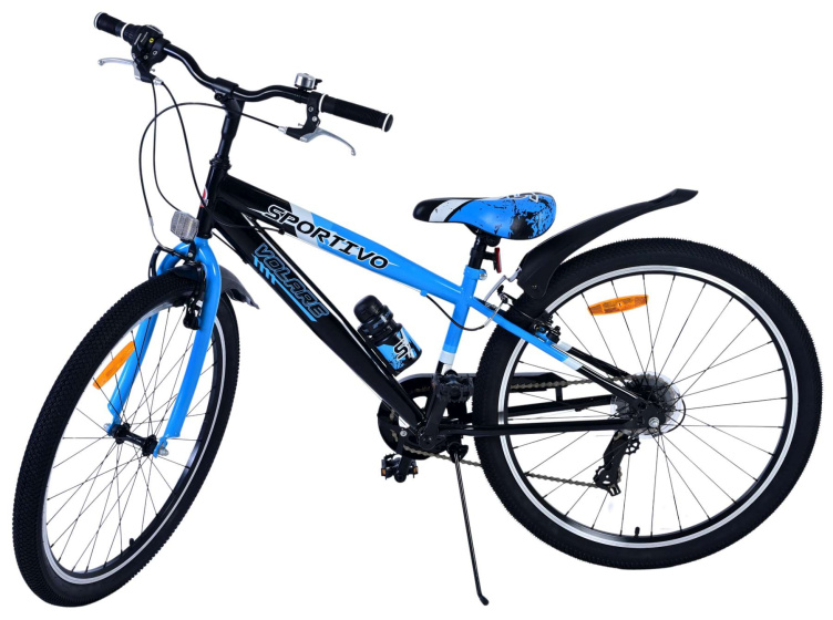 Volare Sportivo 26 Inch Boys 7SP Rim Brakes Blue/Black