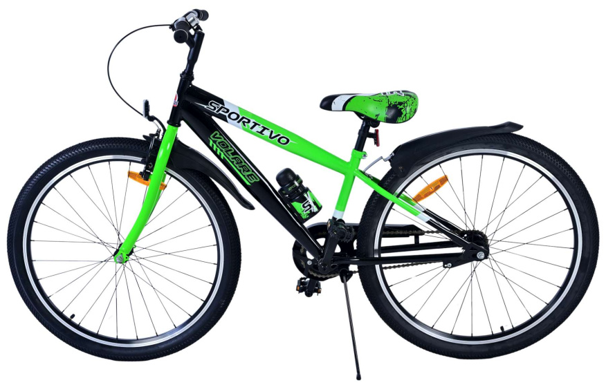 Volare Sportivo 26 Inch Jongens Terugtraprem Groen/Zwart