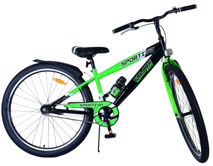 Volare Sportivo 26 Inch Jongens Terugtraprem Groen/Zwart