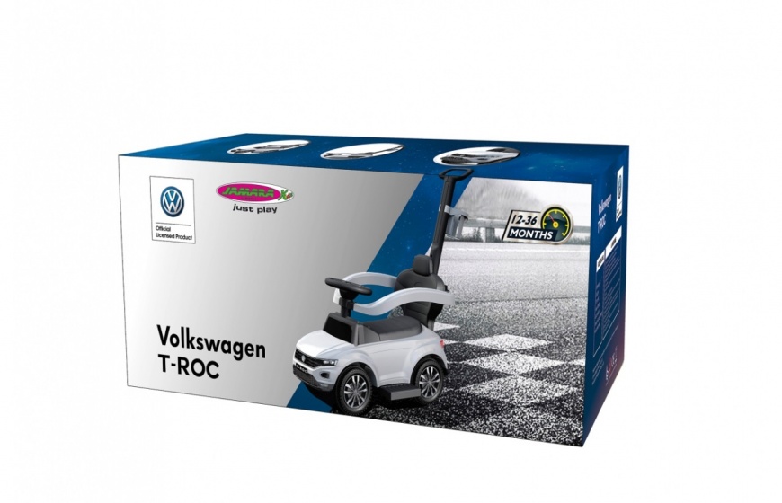 loopauto T-Roc 84 x 40 x 87 cm rood