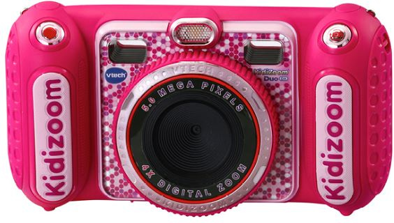 Kamera VTech KidiZoom Duo DX ružová 15 cm