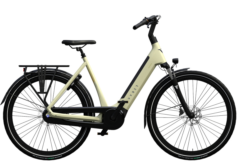 Vyber Supr365 603Wh 28 Inch Dames 7V Hydraulische schijfrem Zandgeel