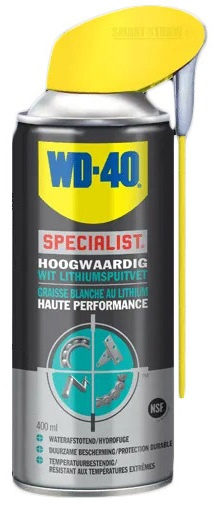 WD-40 lítiové mazivo v spreji Specialist 250 ml biele