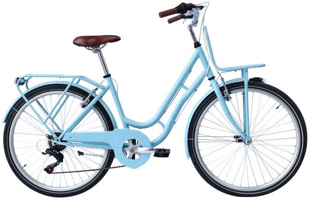 retro 24 inch 38 cm meisjes 6v v-brakes lichtblauw retro 24 inch 38 cm meisjes 6v v-brakes lichtblauw