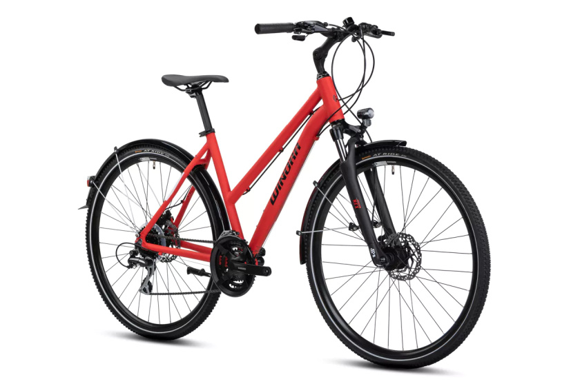 Winora Domingo 24 Sport 28 Zoll Damen 24G Rot