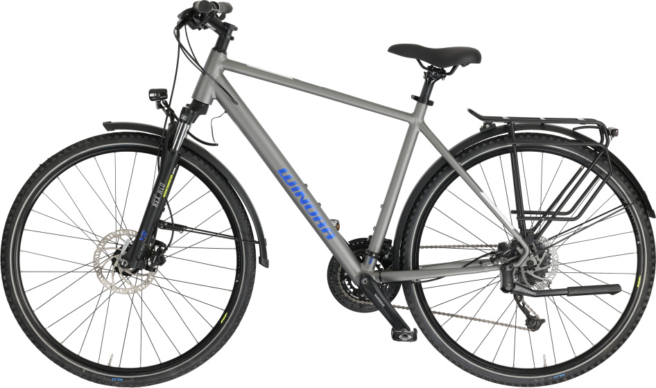 Winora Domingo 27 28 Inch Heren 27V Grijs