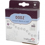 3L zelfklevende stippen Dodz 6 mm transparant 3L zelfklevende stippen Dodz 6 mm transparant