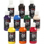 A-Color acrylverf glossy 100 ml 10 stuks A-Color acrylverf glossy 100 ml 10 stuks