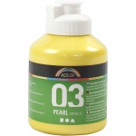 A-Color acrylverf metallic 500ml geel A-Color acrylverf metallic 500ml geel