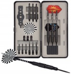 Abbey Darts dartset Full Range 19 gram zwart 32-delig Abbey Darts dartset Full Range 19 gram zwart 32-delig
