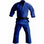 adidas judopak J500 Training unisex blauw maat 200 cm adidas judopak J500 Training unisex blauw maat 200 cm