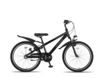Altec Attack MTB 24 Zoll Junior 3G Felgenbremse Schwarz