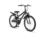 Altec Attack MTB 24 Zoll Junior 3G Felgenbremse Schwarz