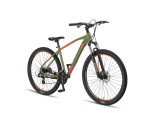 Altec Camaro MTB 27.5 Inch Unisex 24SP Hydraulic Disc Brake Army Green/Red