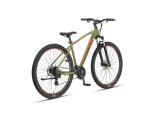 Altec Camaro MTB 27.5 Inch Unisex 24SP Hydraulic Disc Brake Army Green/Red