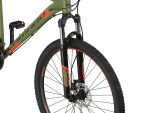 Altec Camaro MTB 27.5 Inch Unisex 24SP Hydraulic Disc Brake Army Green/Red