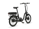 Altec Compact Vouwfiets 20 Inch Unisex 7SP Hydraulic Disc Brake Matte black