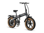 Altec Cross Fatbike Vouwfiets 20 Zoll Unisex 7G Scheibenbremse Mattschwarz