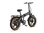 Altec Cross Fatbike Vouwfiets 20 Zoll Unisex 7G Scheibenbremse Mattschwarz