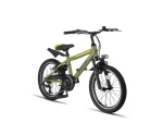 Altec Dakota MTB 20 Inch Junior 7SP Rim Brakes Army Green