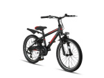 Altec Dakota MTB 22 Zoll Junior 7G Felgenbremse Schwarz
