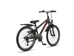 Altec Dakota MTB 24 Zoll Junior 7G Felgenbremse Schwarz