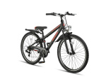 Altec Dakota MTB 26 Zoll Junior 7G Felgenbremse Schwarz