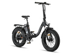 Altec Focus-S Fatbike Vouwfiets 20 Inch Unisex 8SP Coaster Brake Matte black