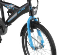 Altec Hero 20 Inch Jongens V-Brakes Zwart/Blauw