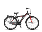 Altec Hero 26 Inch Jongens V-Brakes Zwart/Rood