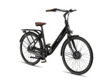 Altec Liberty Moederfiets 28 Inch Women 7SP Hydraulic Disc Brake Black Gloss