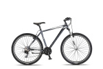 Umit Mirage Oversized MTB 27.5 Inch Unisex 21SP Rim Brakes Anthracite/White