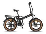 Altec Vectra Fatbike Vouwfiets 20 Inch Unisex 8SP Disc Brake Matte black