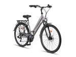 Altec Ventura Trekking 28 Inch Dames 21V Mechanische schijfrem Zilver