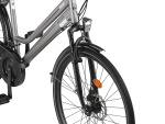 Altec Ventura Trekking 28 Inch Dames 21V Mechanische schijfrem Zilver